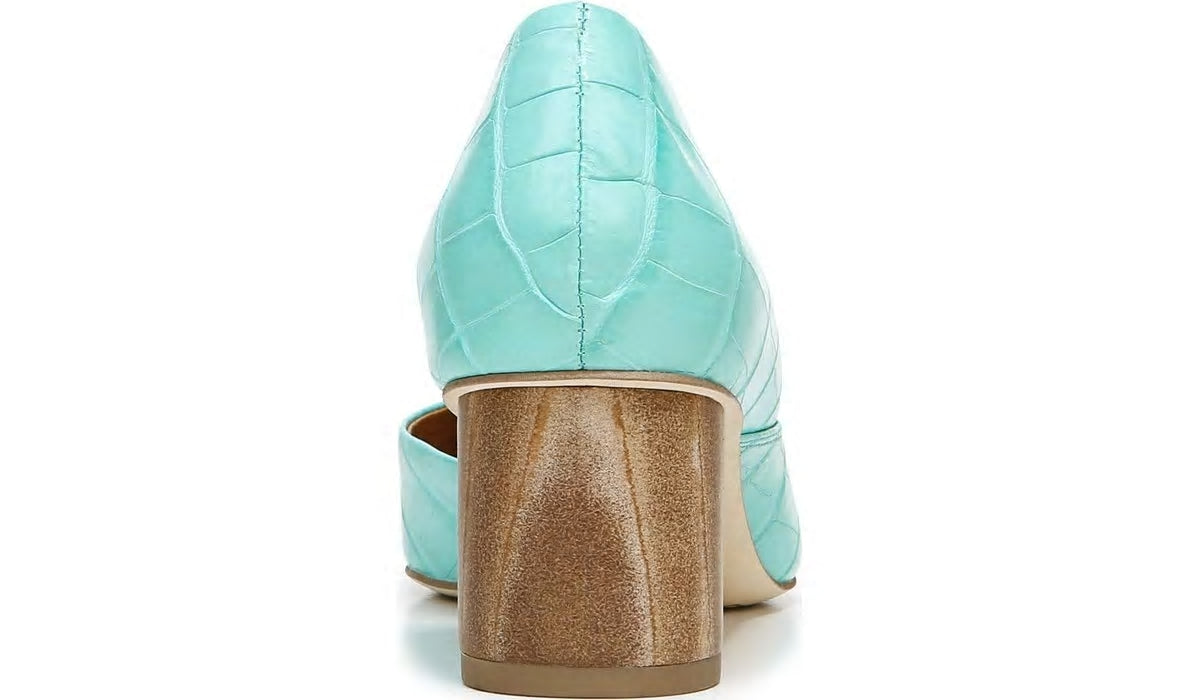 Sarto Rita Pump - Aqua Crocco Leather
