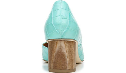 Sarto Rita Pump - Aqua Crocco Leather