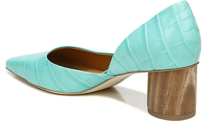 Sarto Rita Pump - Aqua Crocco Leather