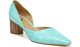 Aqua Crocco Leather