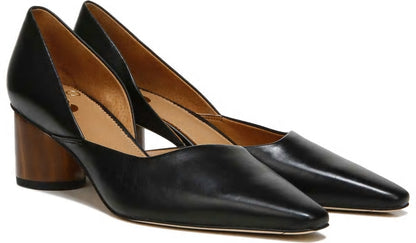 Sarto Rita Pump - Black Leather