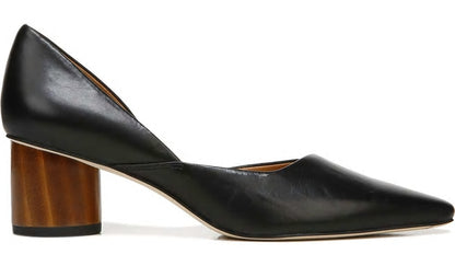 Sarto Rita Pump - Black Leather