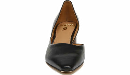 Sarto Rita Pump - Black Leather