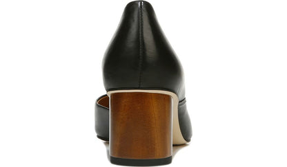 Sarto Rita Pump - Black Leather