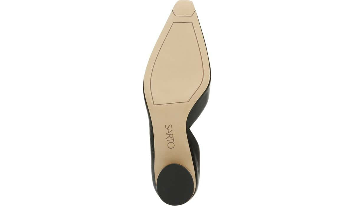 Sarto Rita Pump - Black Leather