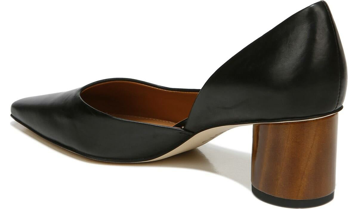 Sarto Rita Pump - Black Leather