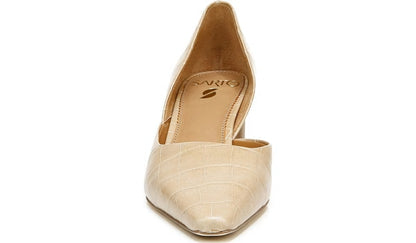 Sarto Rita Pump - Sand Crocco Leather