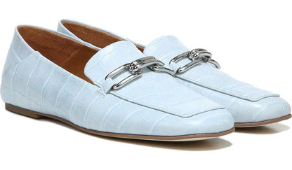 Sarto Tamra Loafer - Airy Blue Crocco Leather