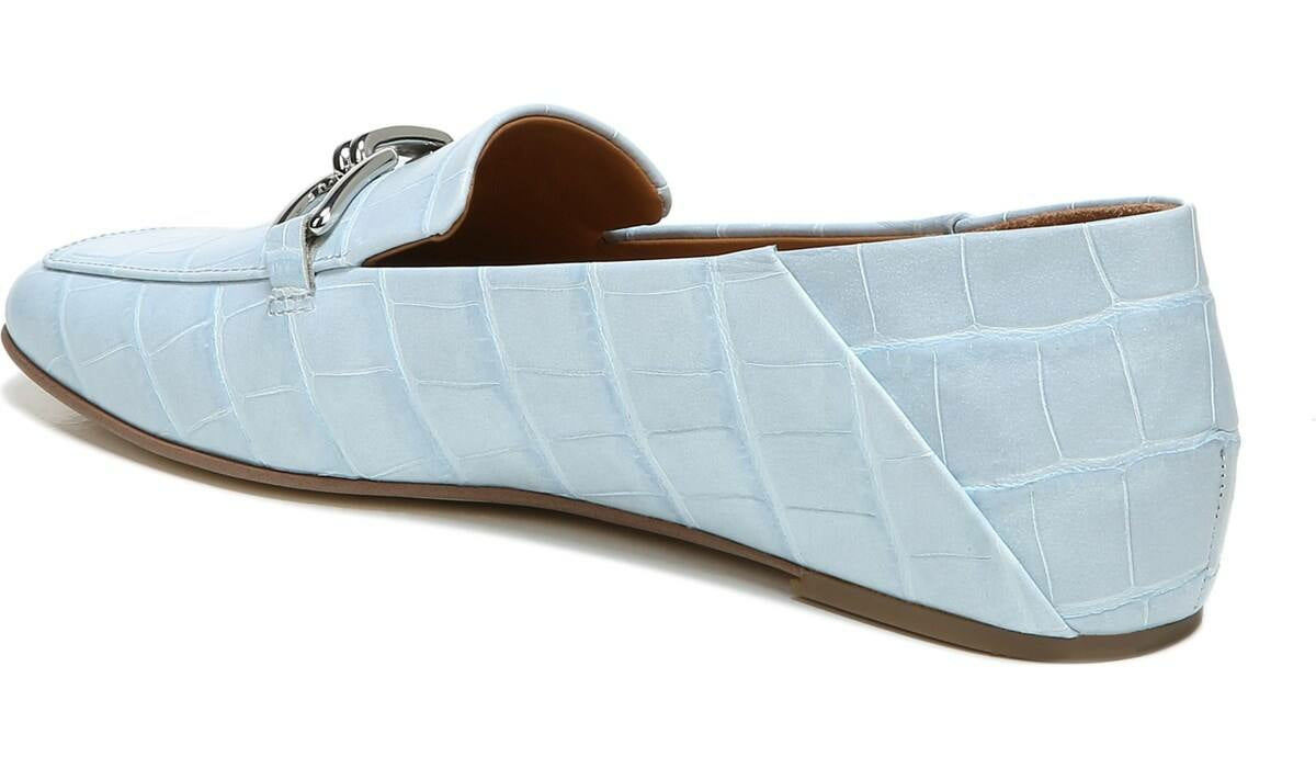 Sarto Tamra Loafer - Airy Blue Crocco Leather