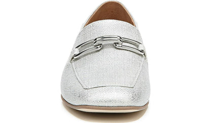 Sarto Tamra Loafer - Silver Fabric