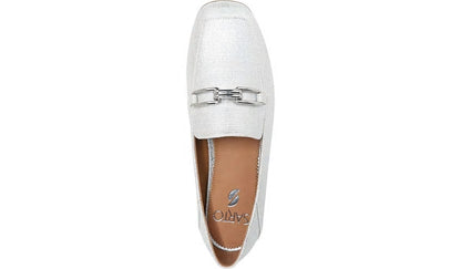 Sarto Tamra Loafer - Silver Fabric