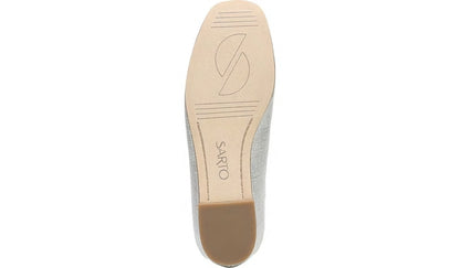 Sarto Tamra Loafer - Silver Fabric