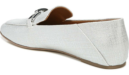 Sarto Tamra Loafer - Silver Fabric