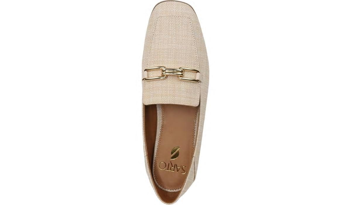 Sarto Tamra Loafer - Oatmeal Raffia