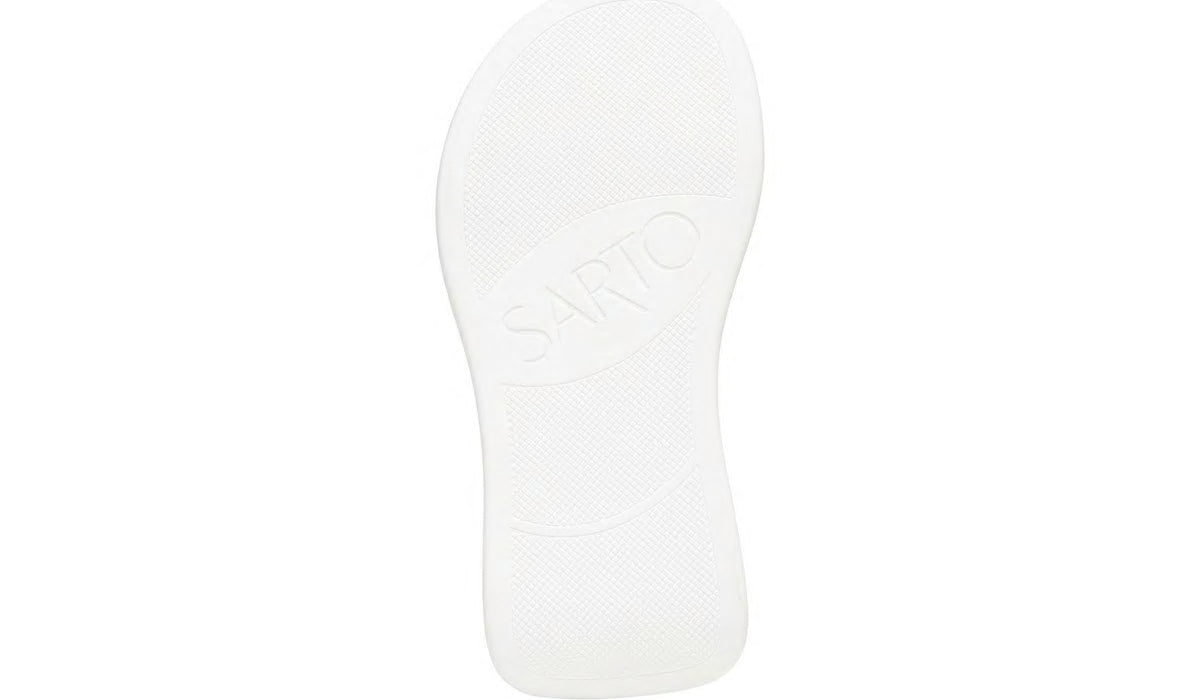 Sarto Vina Platform Slide Sandal - Black Leather