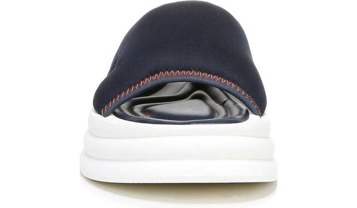 Sarto Vina 2 Platform Slide Sandal - Inky Navy Fabric
