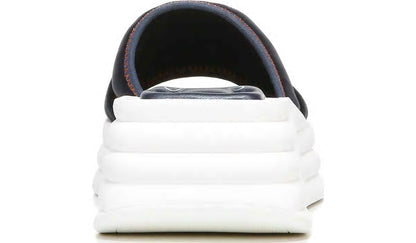 Sarto Vina 2 Platform Slide Sandal - Inky Navy Fabric