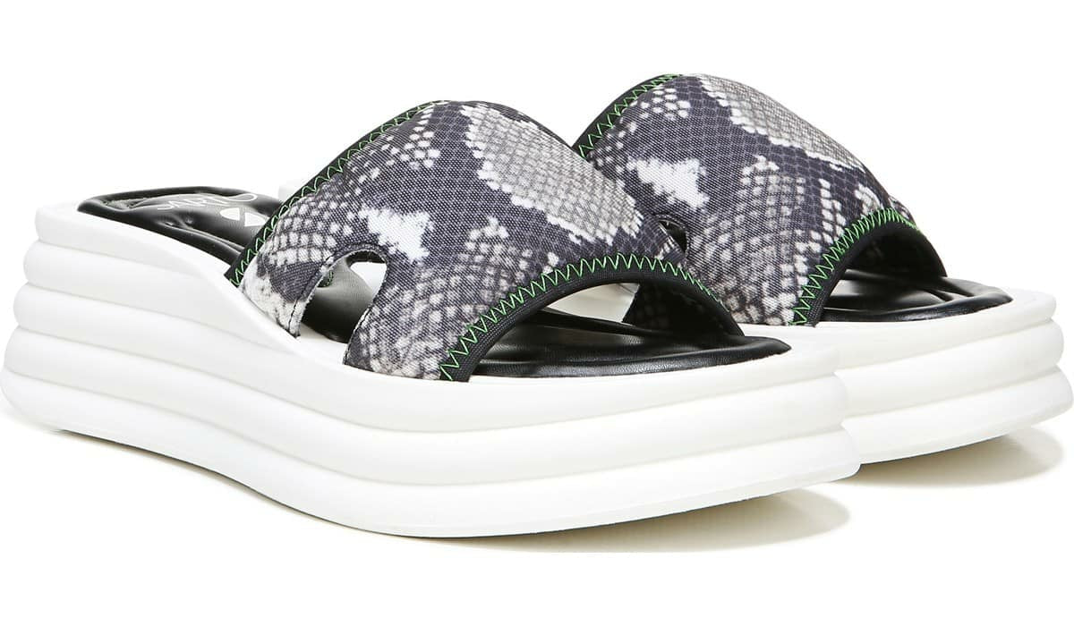 Sarto Vina 2 Platform Slide Sandal - Roccia Mesh