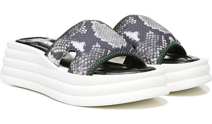 Sarto Vina 2 Platform Slide Sandal - Roccia Mesh