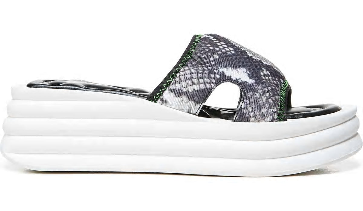 Sarto Vina 2 Platform Slide Sandal - Roccia Mesh