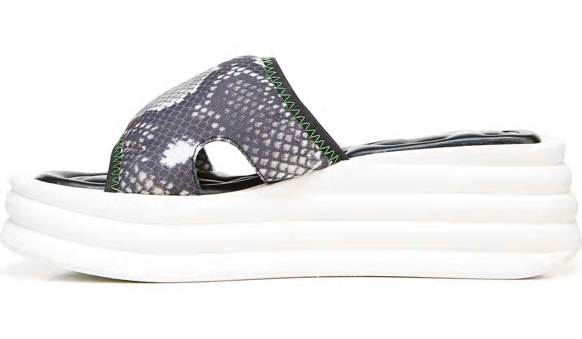 Sarto Vina 2 Platform Slide Sandal - Roccia Mesh