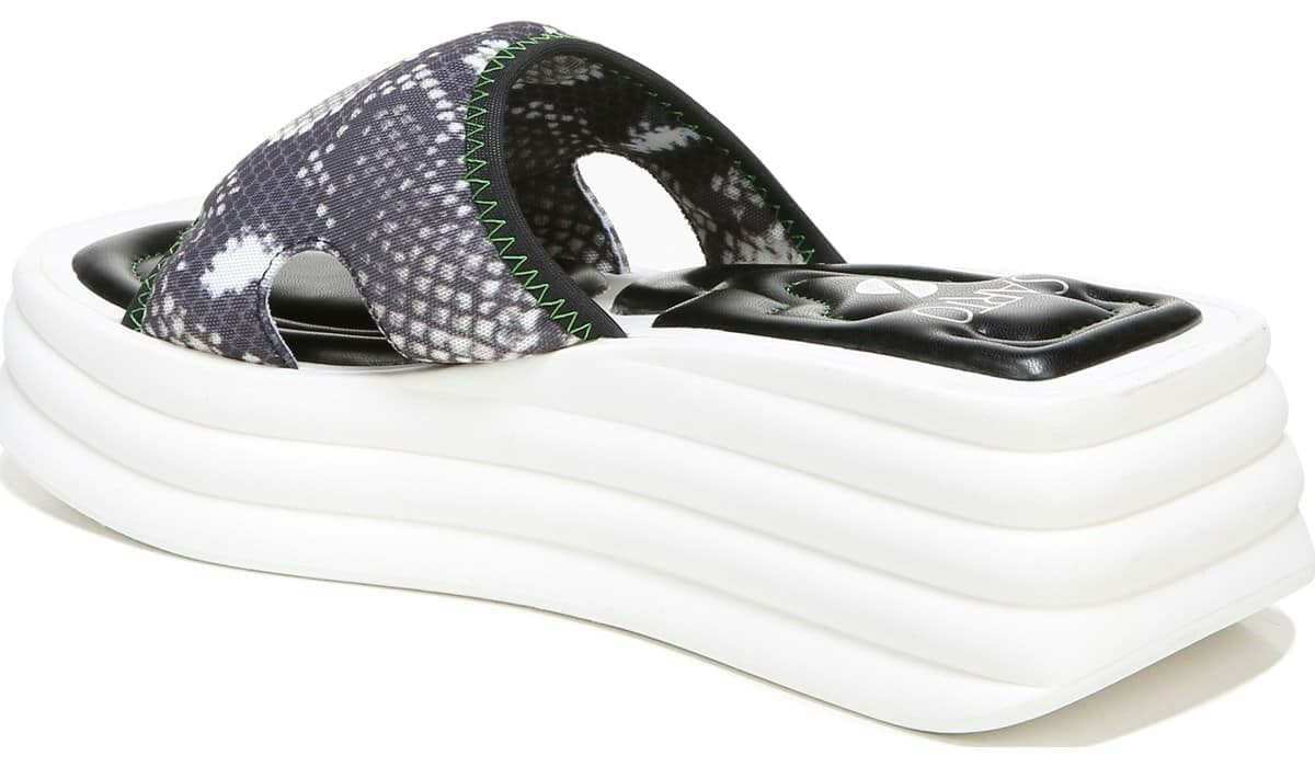 Sarto Vina 2 Platform Slide Sandal - Roccia Mesh