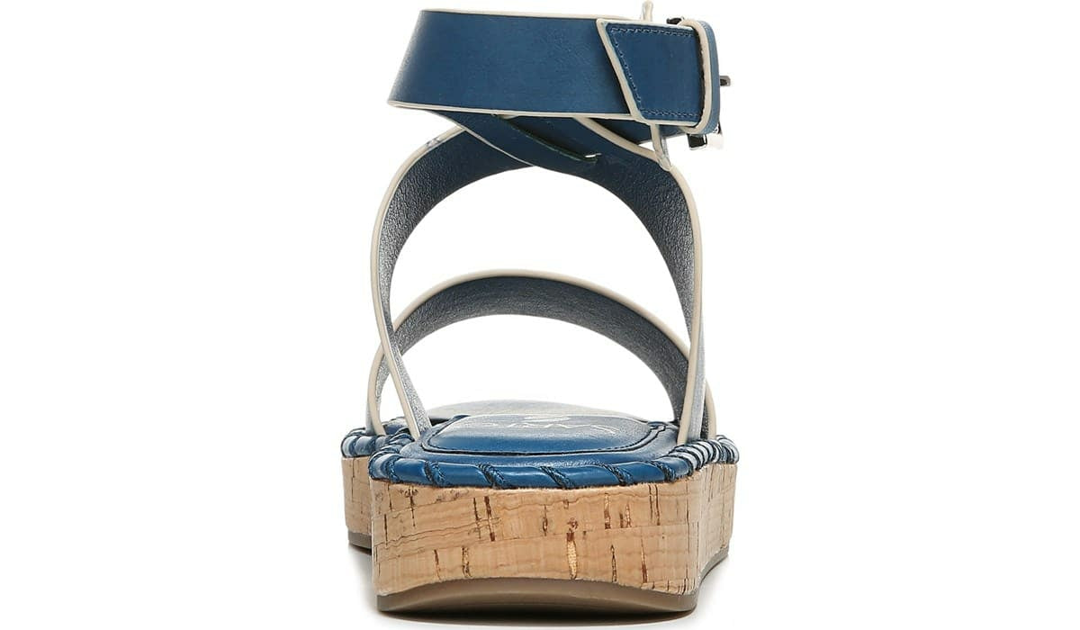 Sarto Zarlo Platform Sandal - Teal Leather