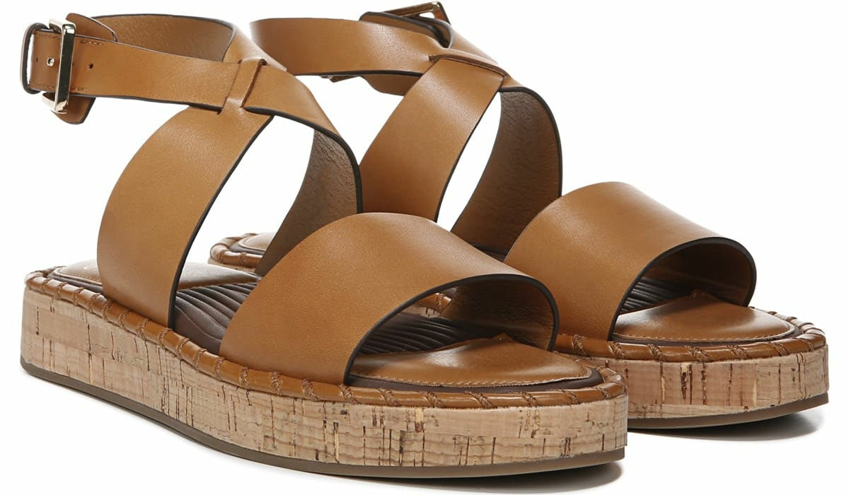 Sarto Zarlo Platform Sandal - Cuoio Leather