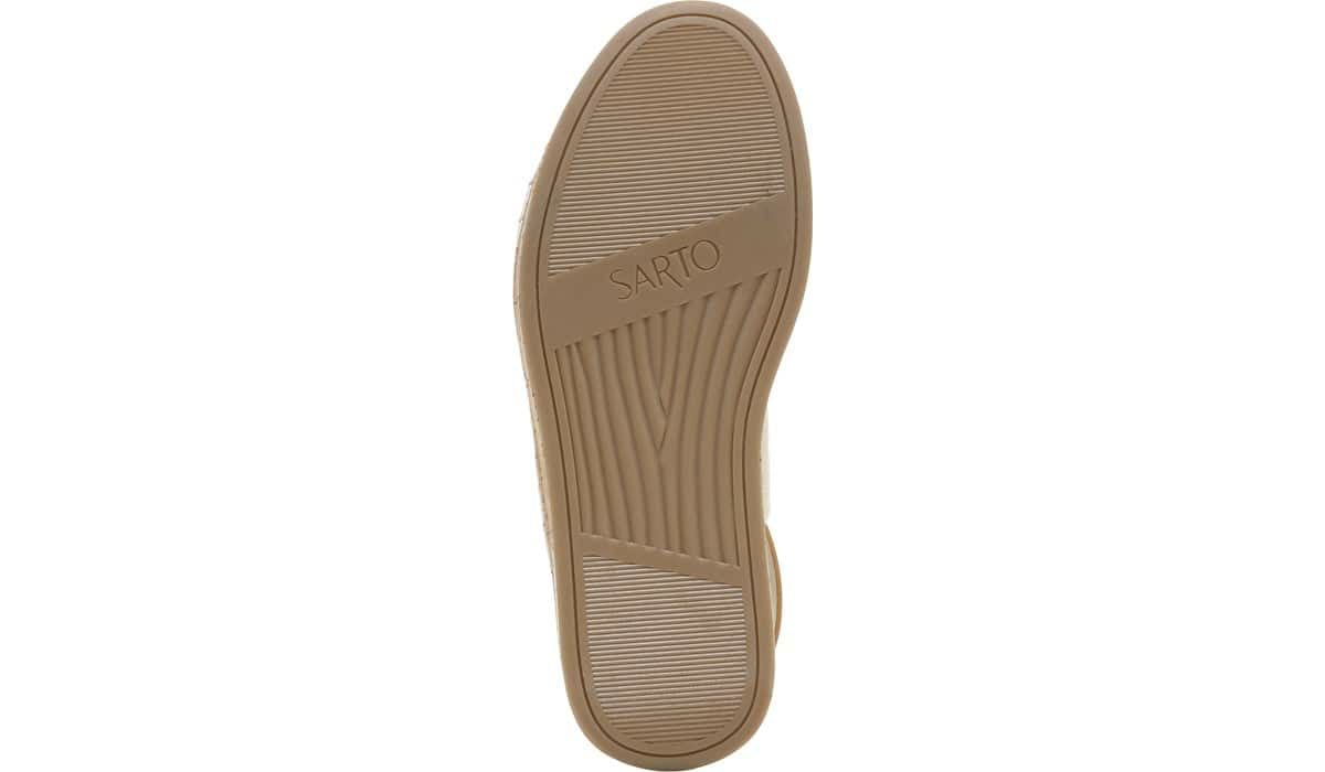 Sarto Zarlo Platform Sandal - Cream Leather