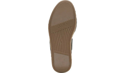 Sarto Zarlo Platform Sandal - Black Leather