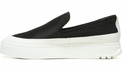 Sarto Debra 2 Platform Slip On Sneaker - Black Fabric