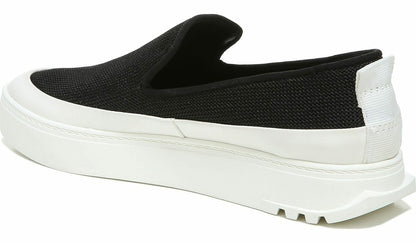 Sarto Debra 2 Platform Slip On Sneaker - Black Fabric