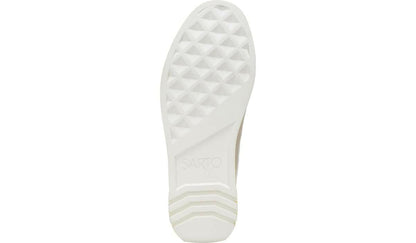 Sarto Debra 2 Platform Slip On Sneaker - White Fabric