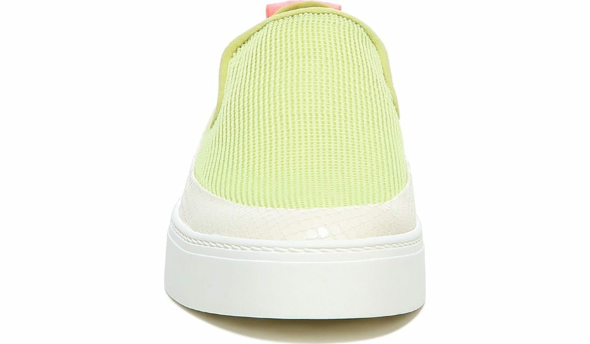 Sarto Debra 2 Platform Slip On Sneaker - Citron Leather