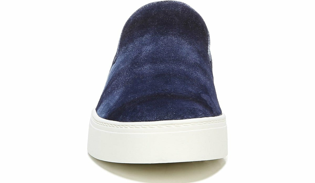 Sarto Debra 3 Platform Slip On Sneaker - Indigo Suede
