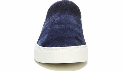 Sarto Debra 3 Platform Slip On Sneaker - Indigo Suede