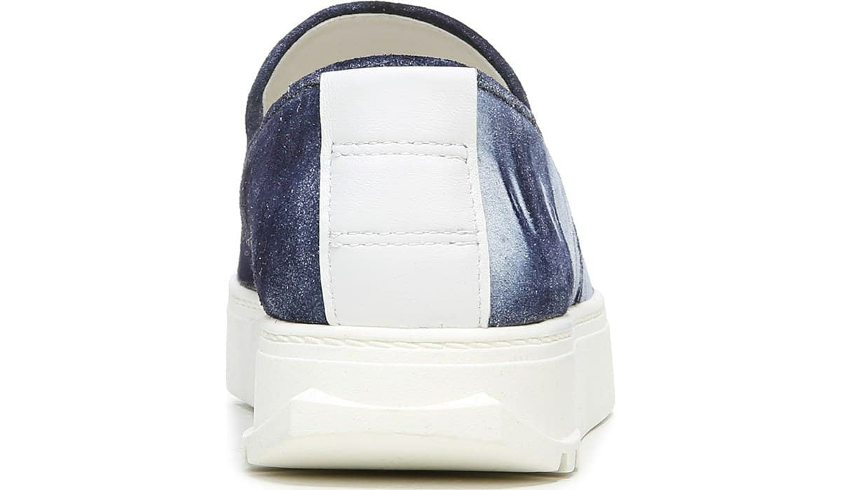 Sarto Debra 3 Platform Slip On Sneaker - Indigo Suede