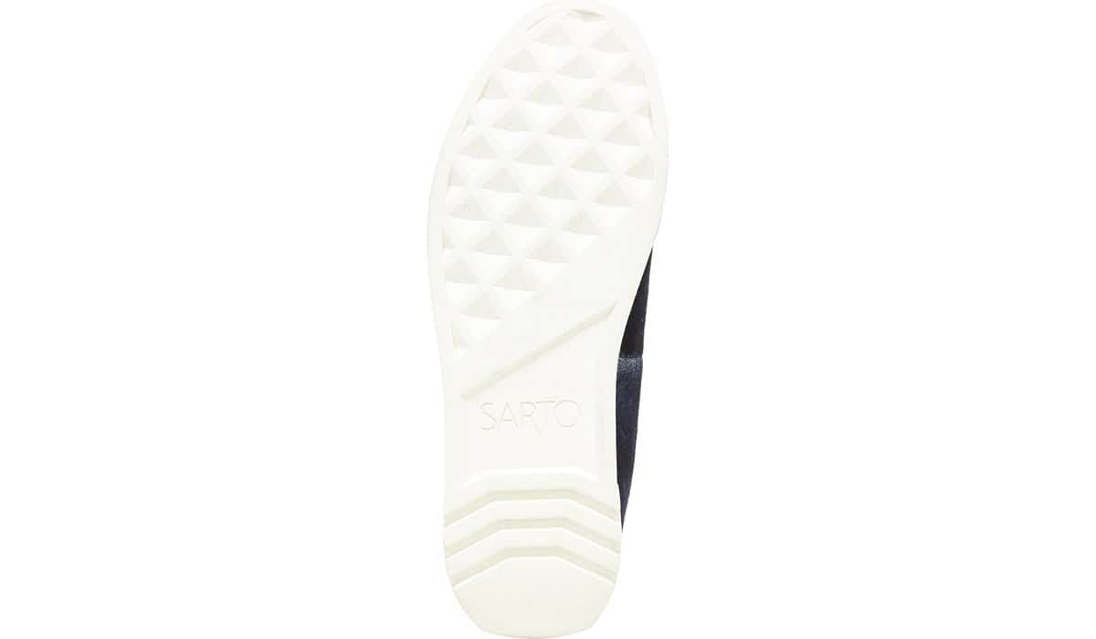 Sarto Debra 3 Platform Slip On Sneaker - Indigo Suede