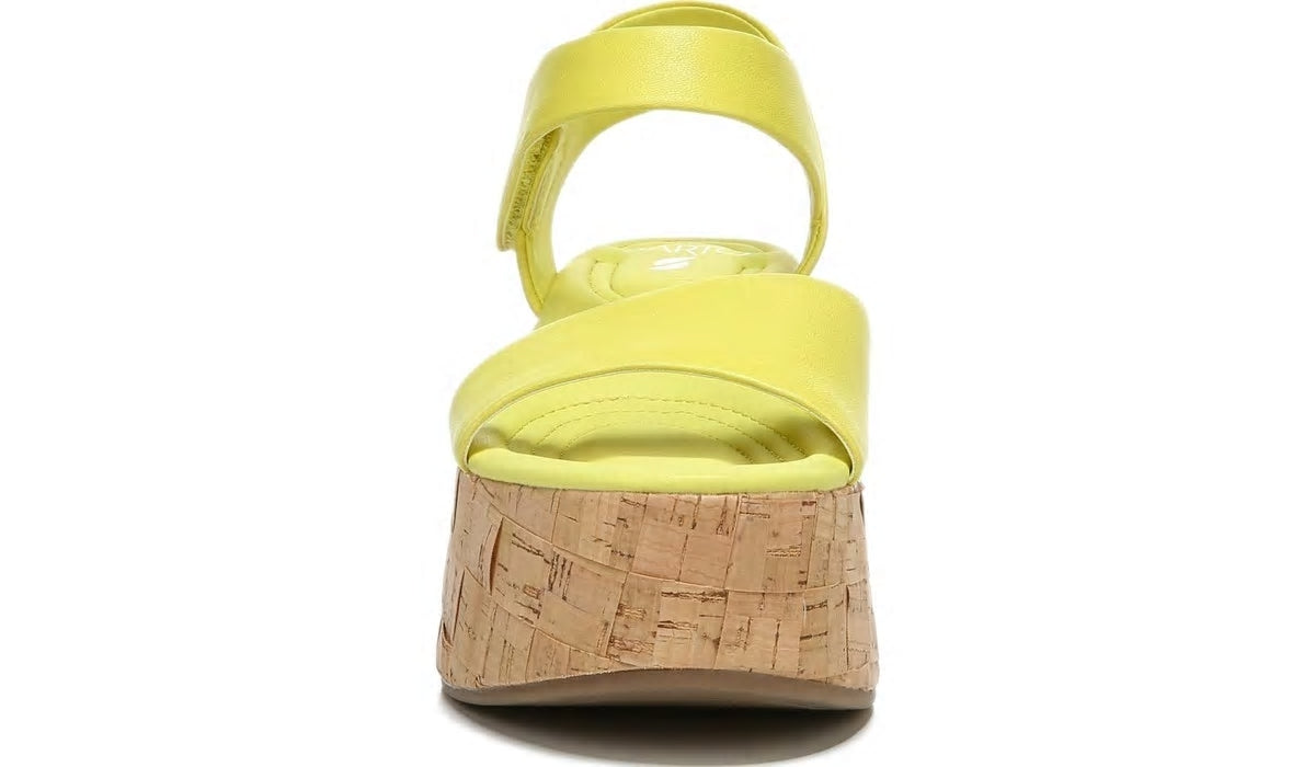 Sarto Demi 2 Platform Wedge Sandal - Limeade Leather