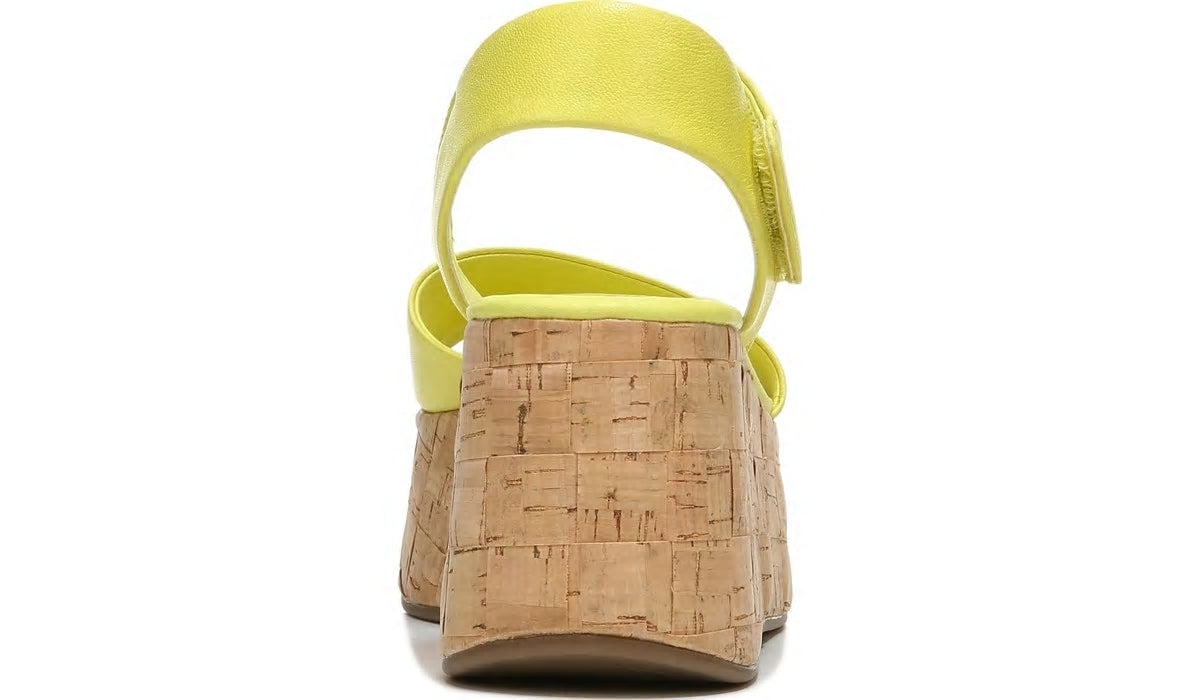 Sarto Demi 2 Platform Wedge Sandal - Limeade Leather