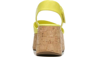 Sarto Demi 2 Platform Wedge Sandal - Limeade Leather