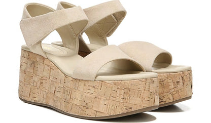 Sarto Demi 2 Platform Wedge Sandal - Sand Suede