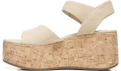 Sarto Demi 2 Platform Wedge Sandal - Sand Suede