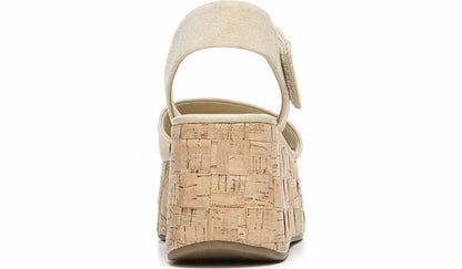 Sarto Demi 2 Platform Wedge Sandal - Sand Suede