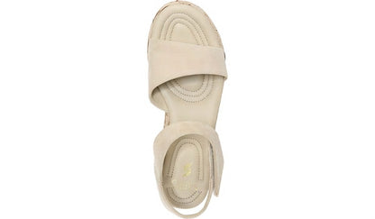 Sarto Demi 2 Platform Wedge Sandal - Sand Suede