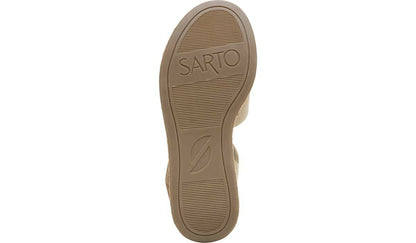Sarto Demi 2 Platform Wedge Sandal - Sand Suede