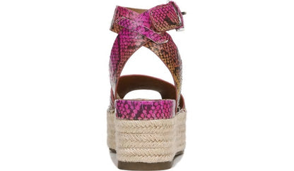 Sarto Lexie 3 Espadrille Platform Sandal - Multi Leather