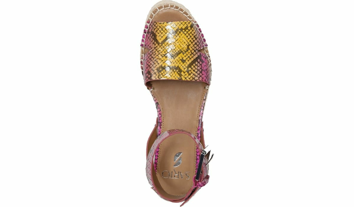 Sarto Lexie 3 Espadrille Platform Sandal - Multi Leather