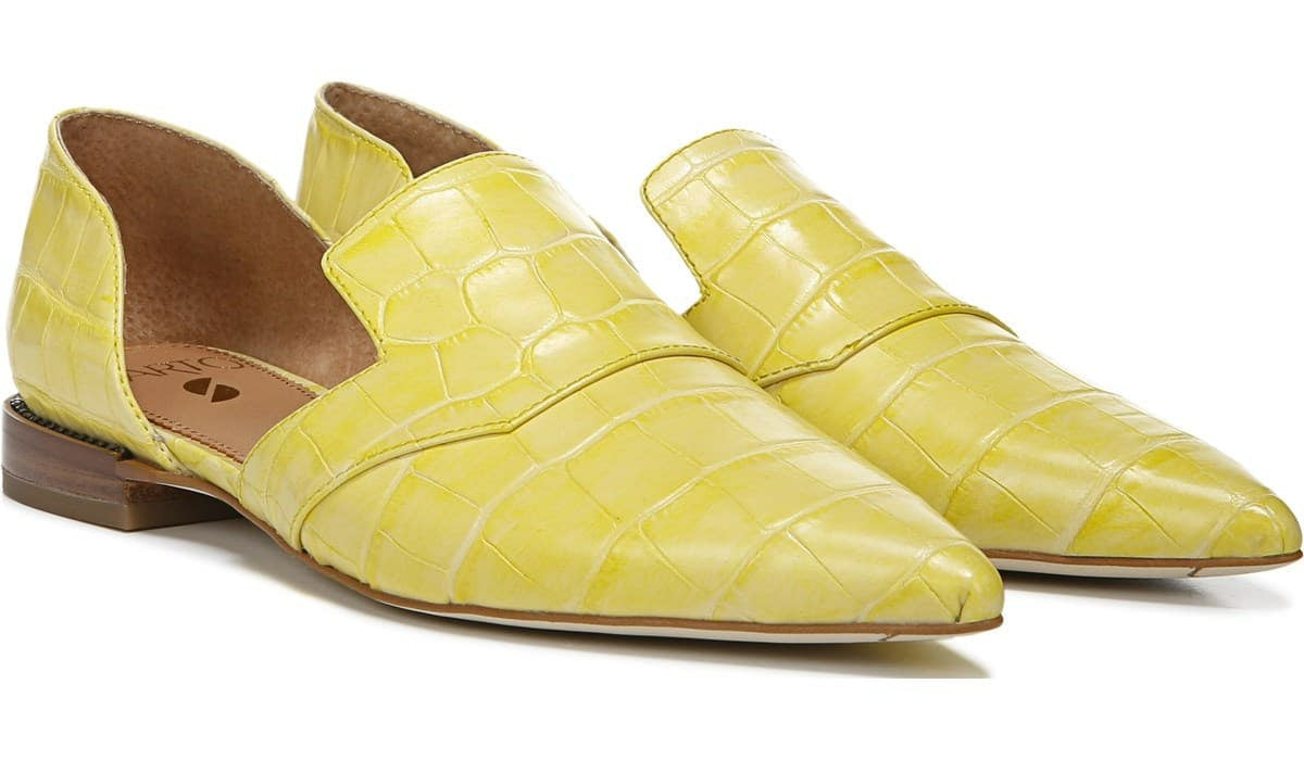 Sarto Toby D'Orsay Flat - Lemonade Leather