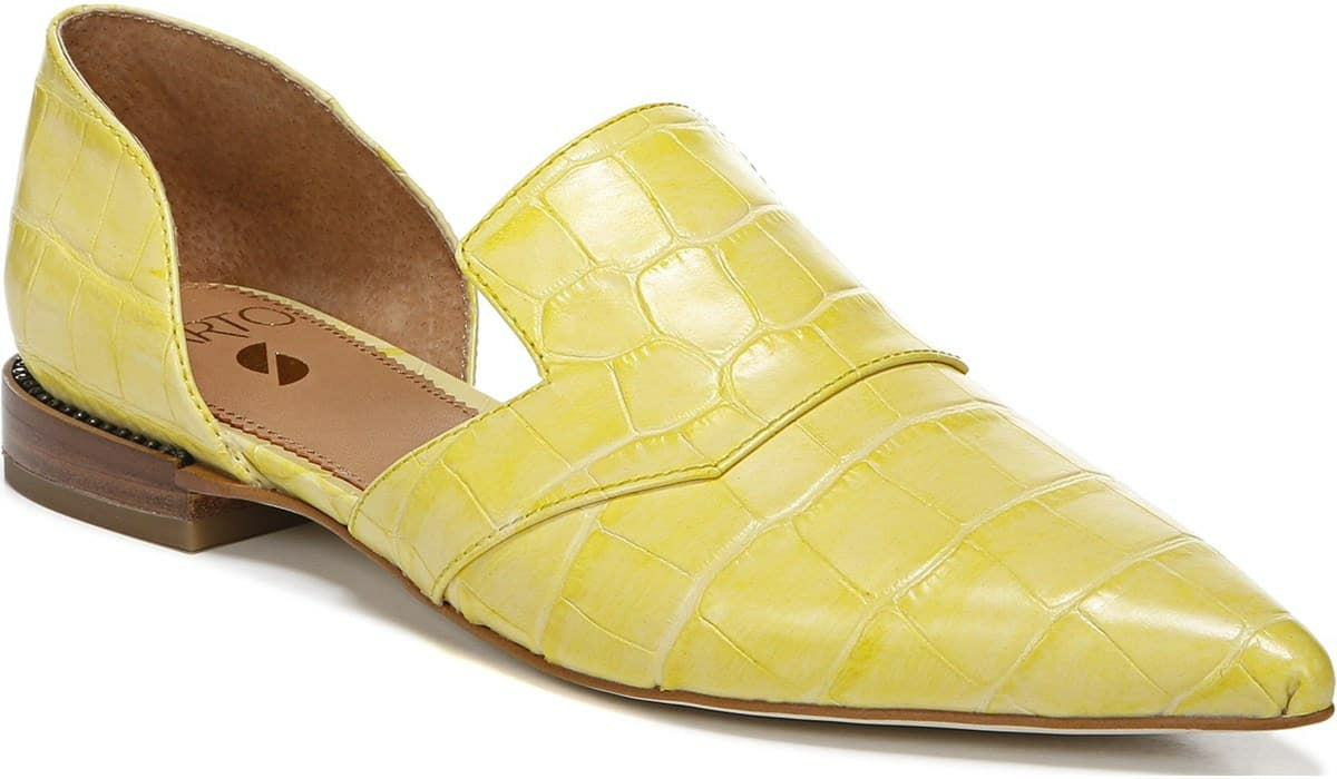 Sarto Toby D'Orsay Flat - Lemonade Leather